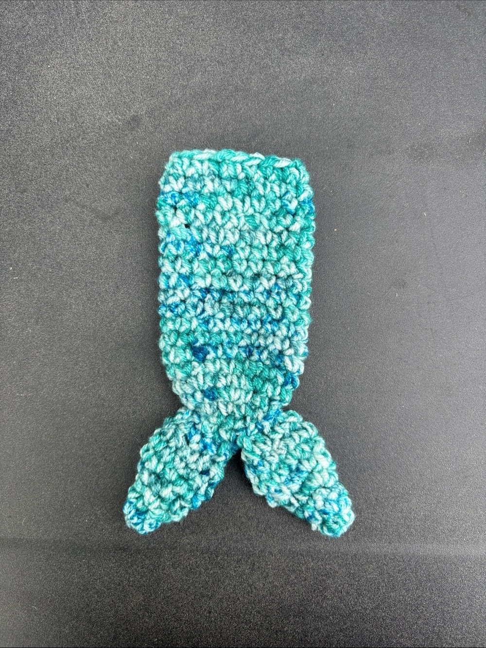 2 Crochet Mermaid Tail Popsicle Holder - Picture 2 of 4